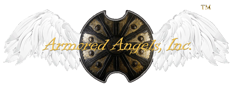 Armored Angels Inc Logo - Knight Jewelry and Angel Jewelry - Illinois